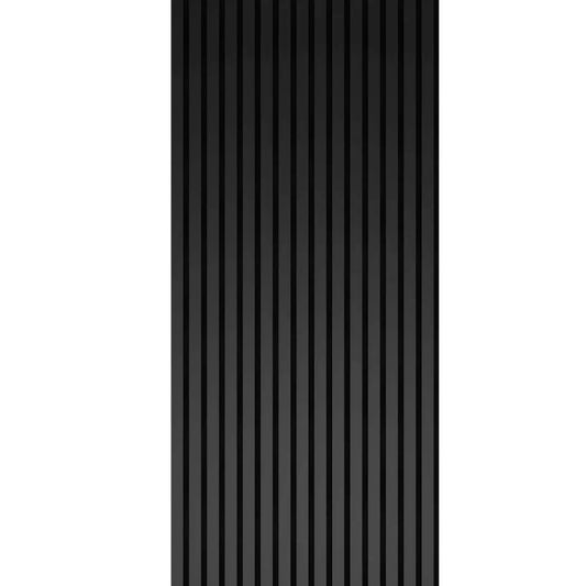 Acoustic Wall Panel Black – 138.5x60 cm